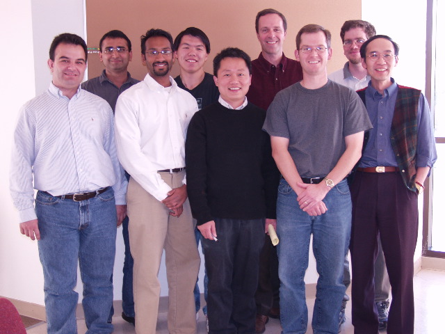 2004 Harari Lab: Sergio, Falgun, Prakash, KT, Tien, Paul, Greg, Eric, Shyhmin