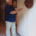 Brad Glassel rings end-of-treatment bell at UW Cancer Center–Johnson Creek