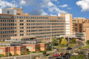 Picture of the Veterans Administration Hospital in Madison, WI