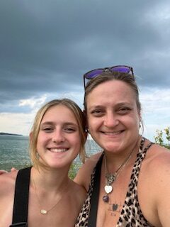 Belinda Buehl and daughter