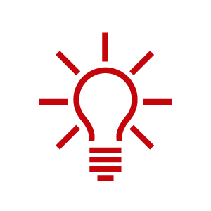 Lightbulb icon_red
