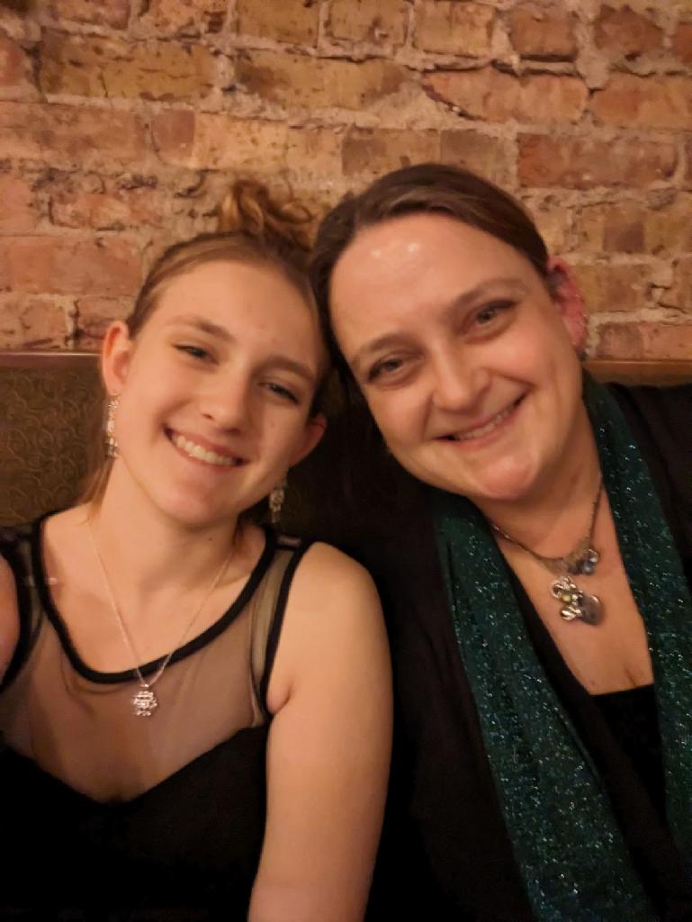 Belinda Buehl and daughter